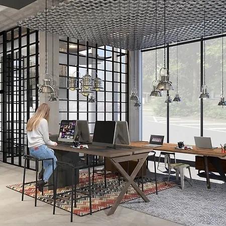 ホテル Moxy Stuttgart Airport/messe